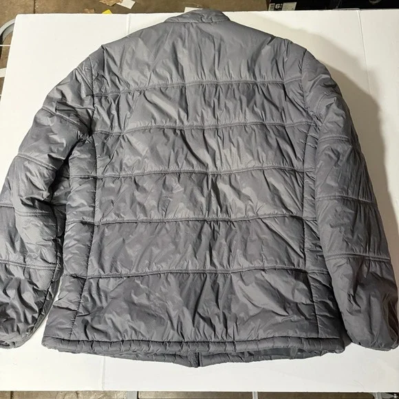 Green‎ Bay Packers NFL Gray Puffer Jacket Mens XL Full Zip Excellent Condition - Picture 8 of 8